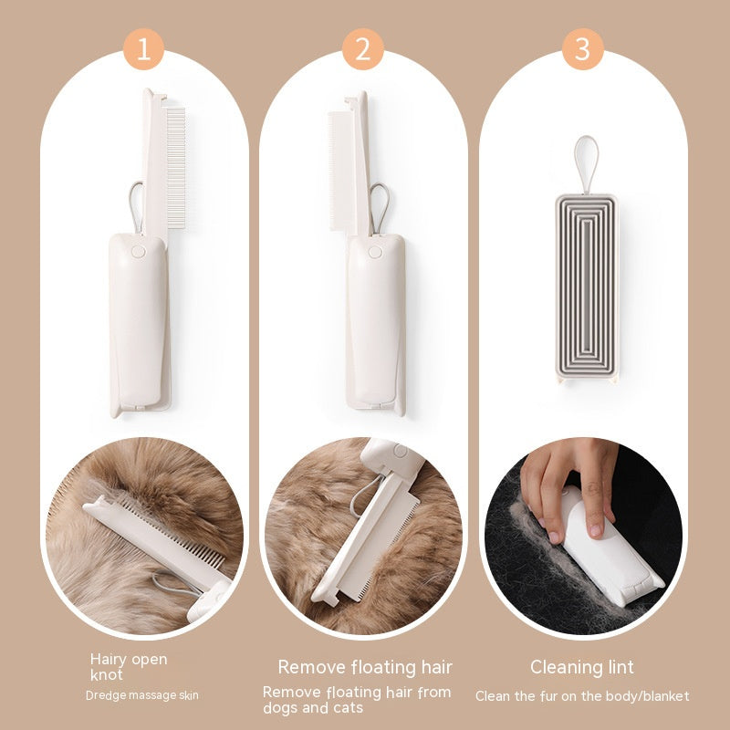 Foldaway Grooming Comb — product detail